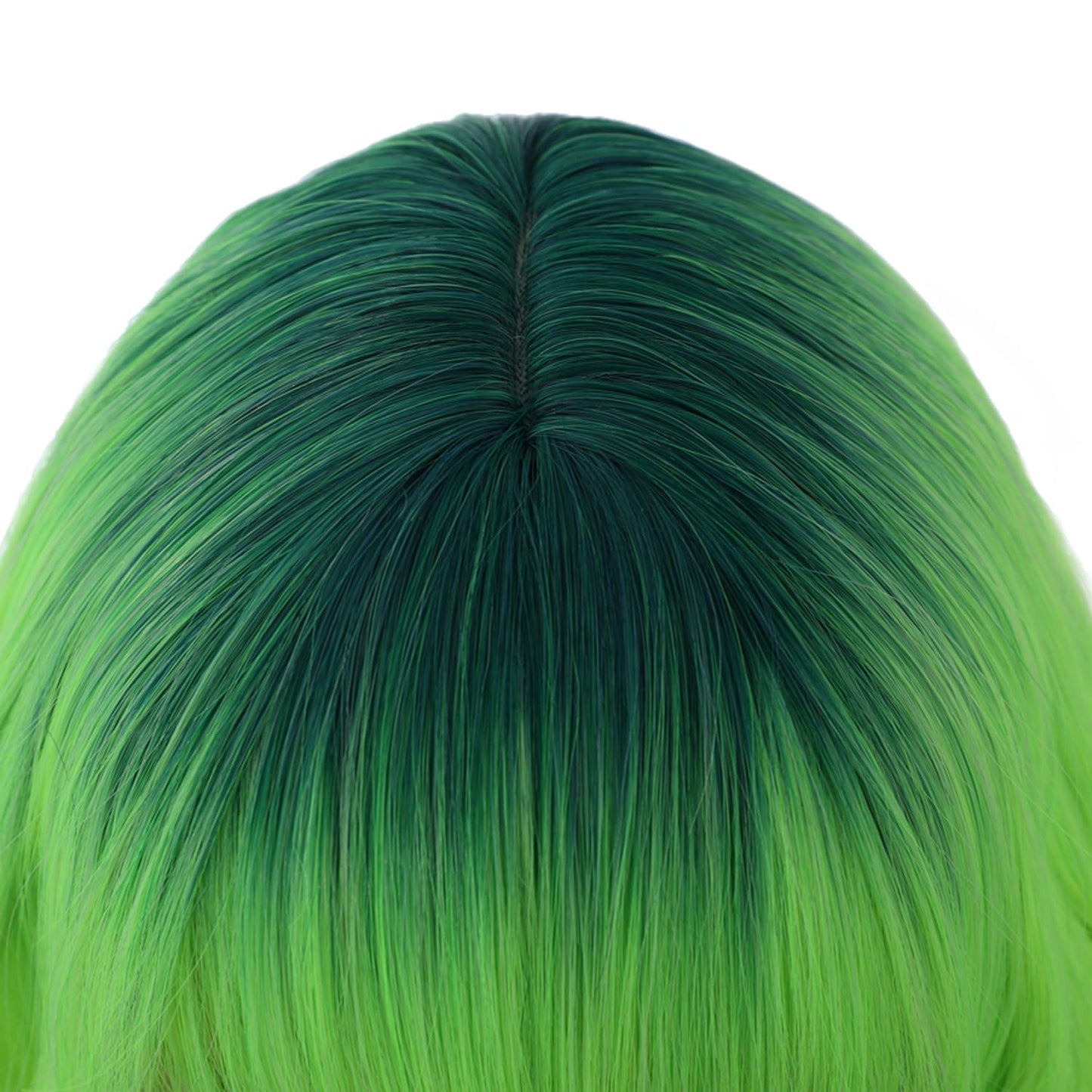 Neon Green Ombre Synthetic Wig - Online Swap Meet