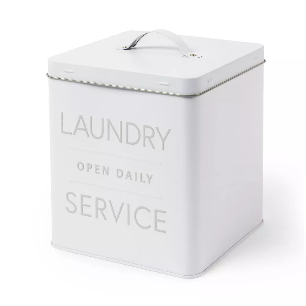 Laundry Decorative Metal Box - Online Swap Meet