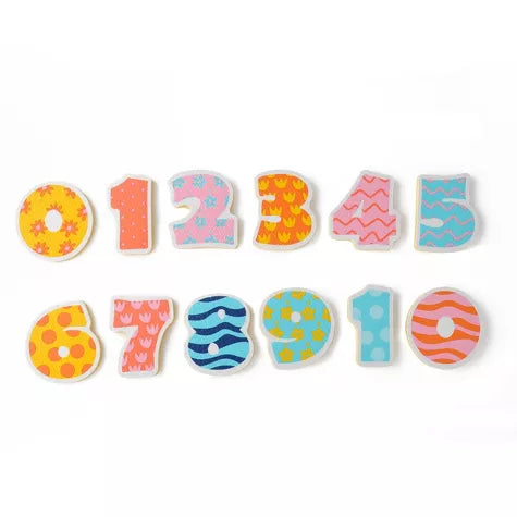 10ct Foam Bath Stickers Numbers - Online Swap Meet