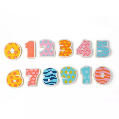 10ct Foam Bath Stickers Numbers - Online Swap Meet