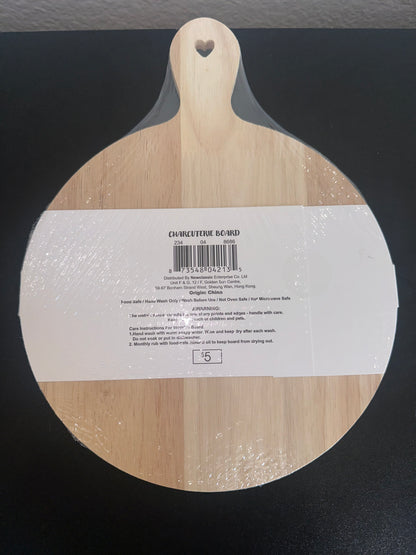 Target Bullseye Playground Valentines Charcuterie Board Set Heart Spreader Knife - Online Swap Meet