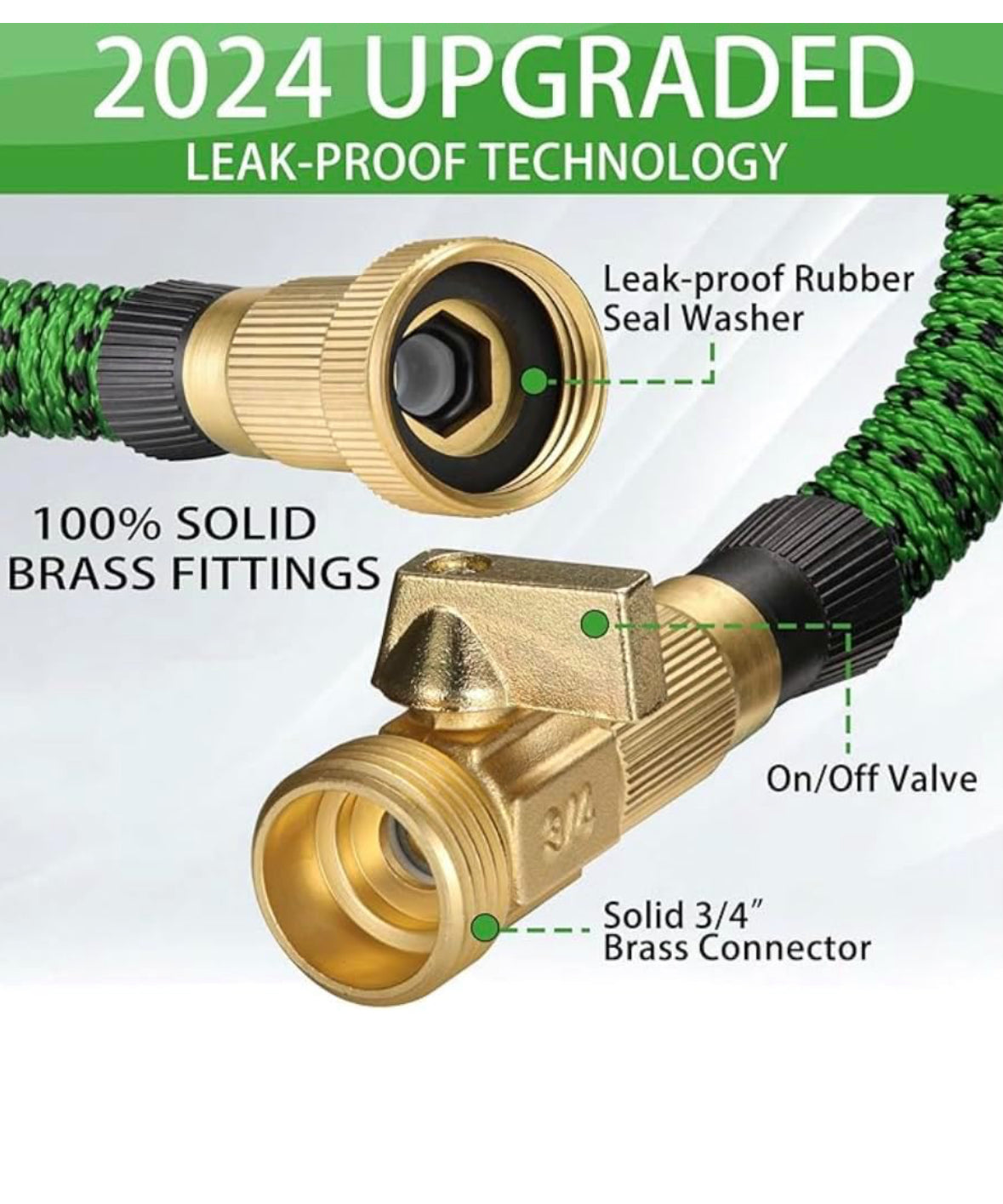 Expandable 25’ Garden Hose - Online Swap Meet
