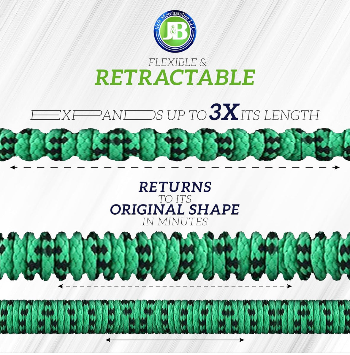 Expandable 25’ Garden Hose - Online Swap Meet