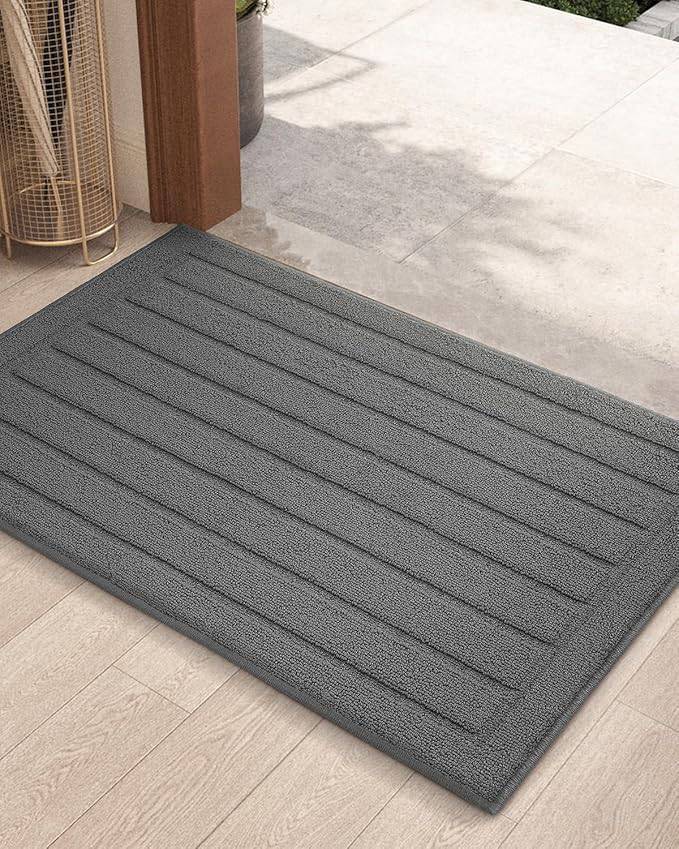 Color G Front Door Mat, Dark Grey - Online Swap Meet