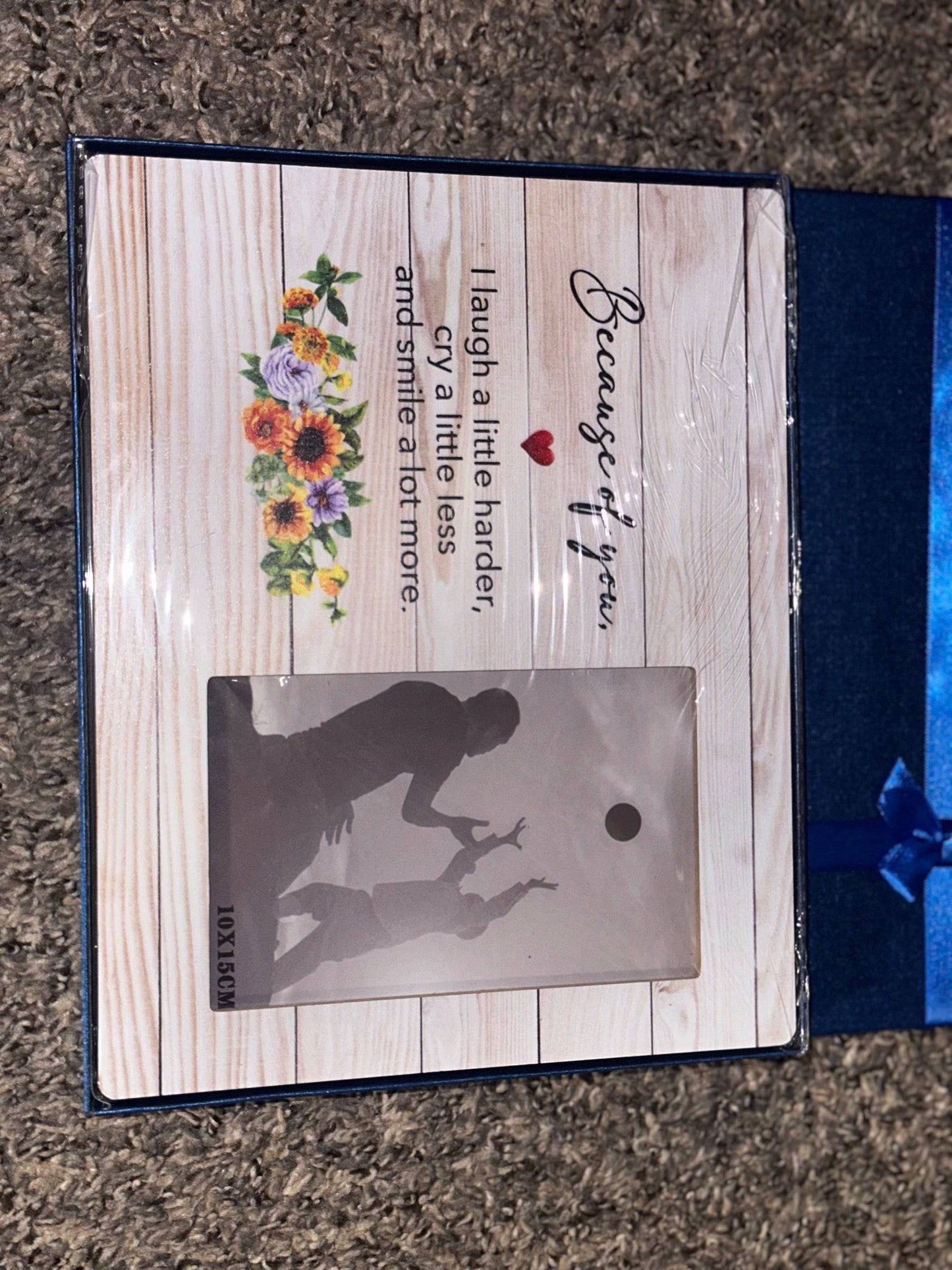 Wooden Picture Frames with Quotes (For Granddaughter, Daughter, Aunt, Mother, Father) - Online Swap Meet