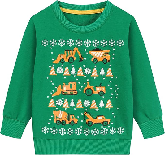 Toddler Boy Ugly Christmas Sweater, 7T