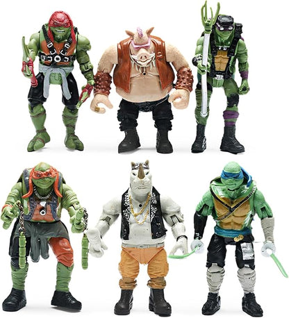 Ninja Turtle Plastic Toy Set, 6piece