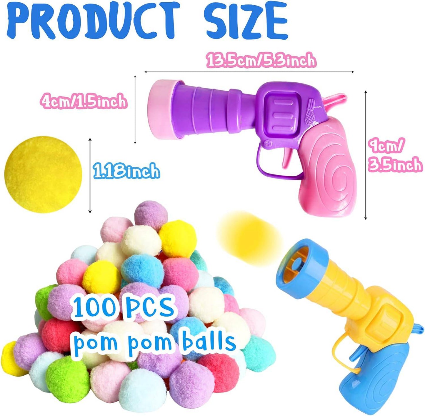 Cat Toy Launchers & 100 Cat Pom Pom Balls - Online Swap Meet