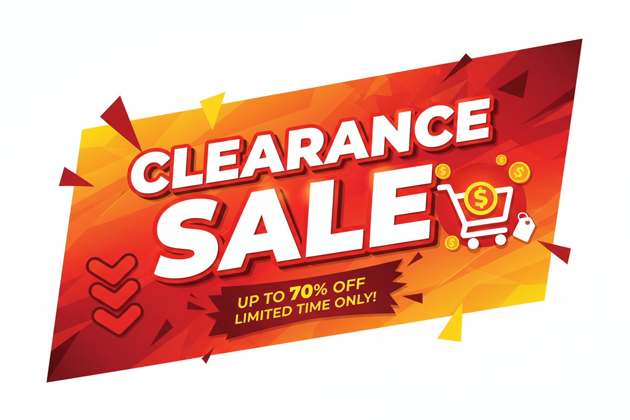 Clearance Sale Banner