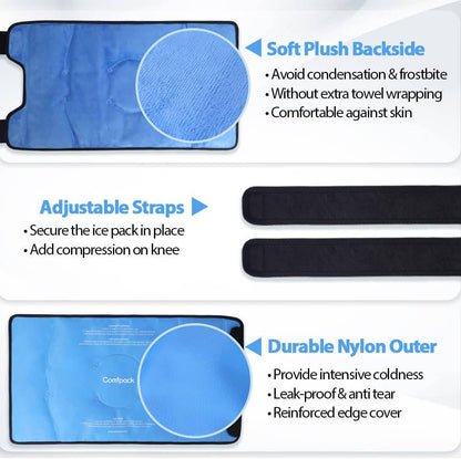 Comfpack Hot & Cold Knee, 43.4" x 10.3" - Online Swap Meet