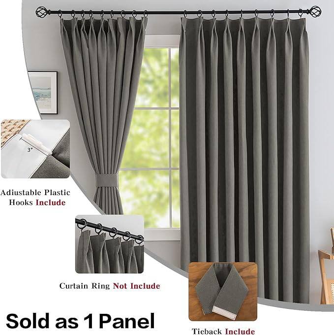 MAIHER Total Blackout Pinch Pleat Drape - Online Swap Meet