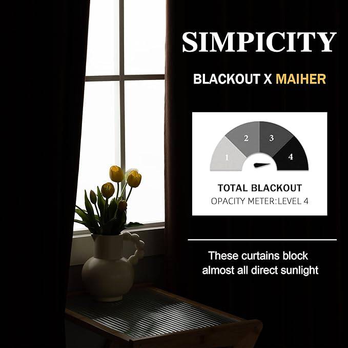 MAIHER Total Blackout Pinch Pleat Drape - Online Swap Meet