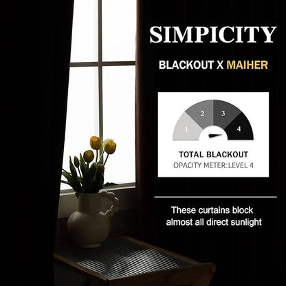 MAIHER Total Blackout Pinch Pleat Drape - Online Swap Meet