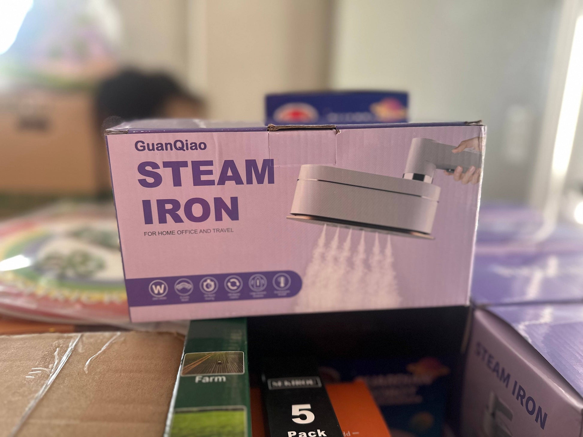 Portable Steam Iron for Clothes - Online Swap Meet